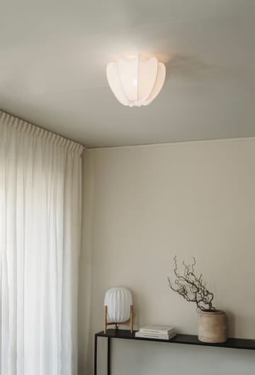 Anna Plafon mini Ø30 cm - White cotton - Watt & Veke