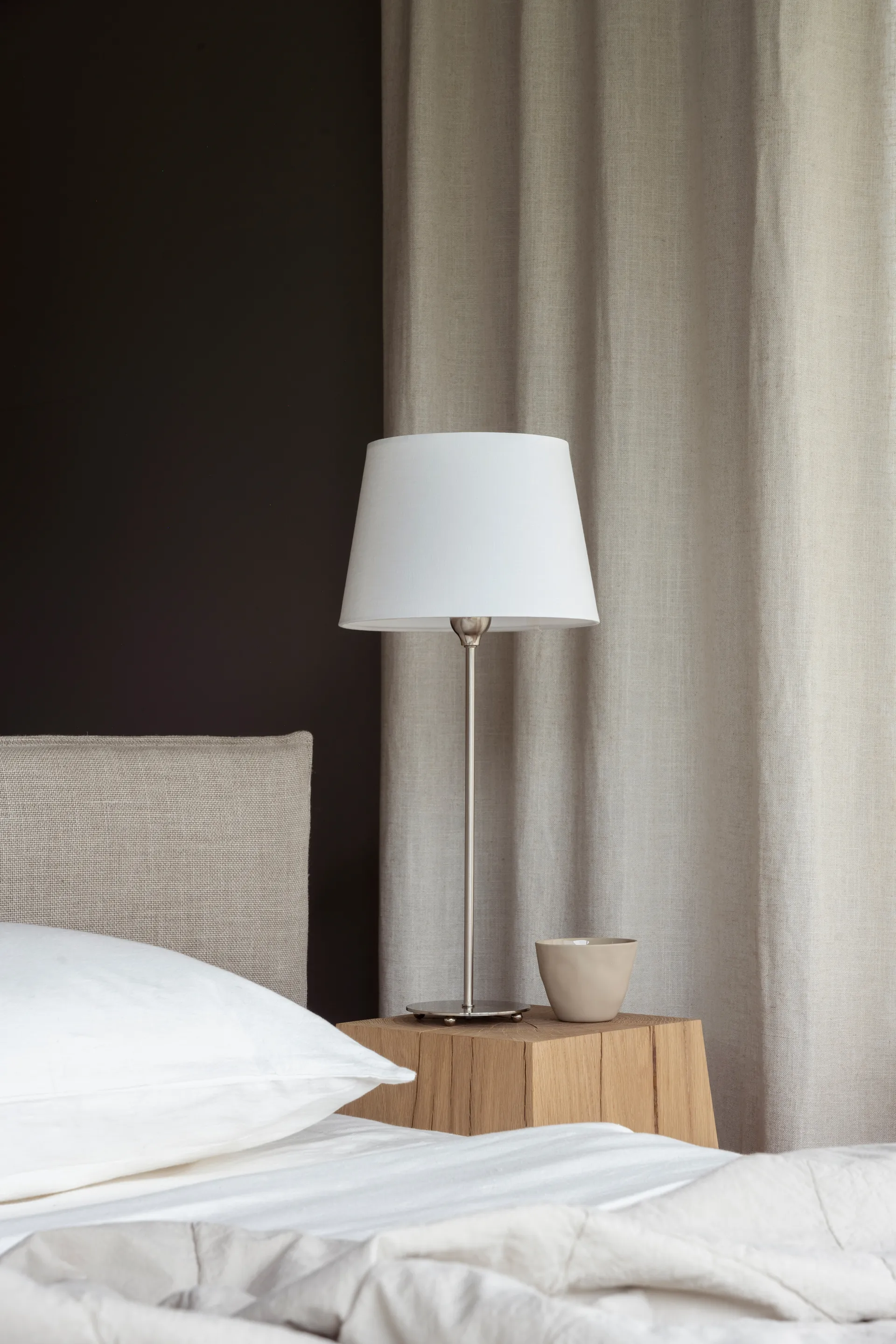 Basic straight abażur Ø26 cm, Biały Watt & Veke