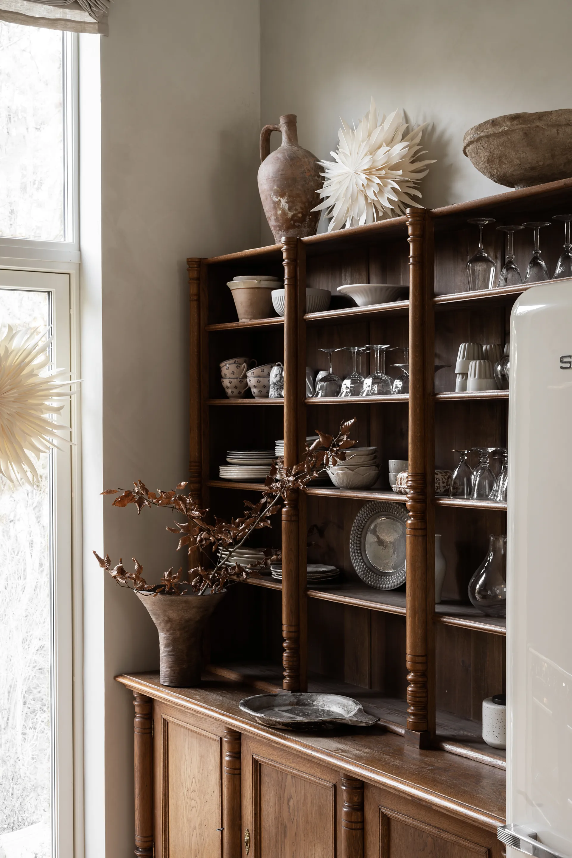 Eldig gwiazda świąteczna Ø52 cm, Biała Watt & Veke