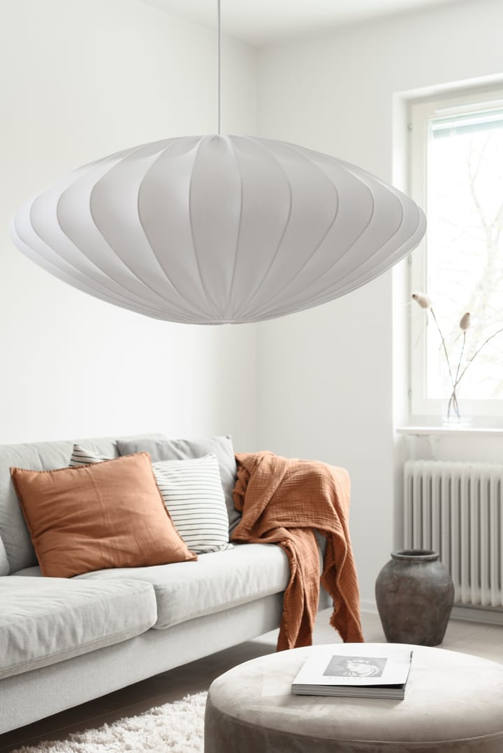 Ellipse klosz 80 cm bawełna - Biały - Watt & Veke