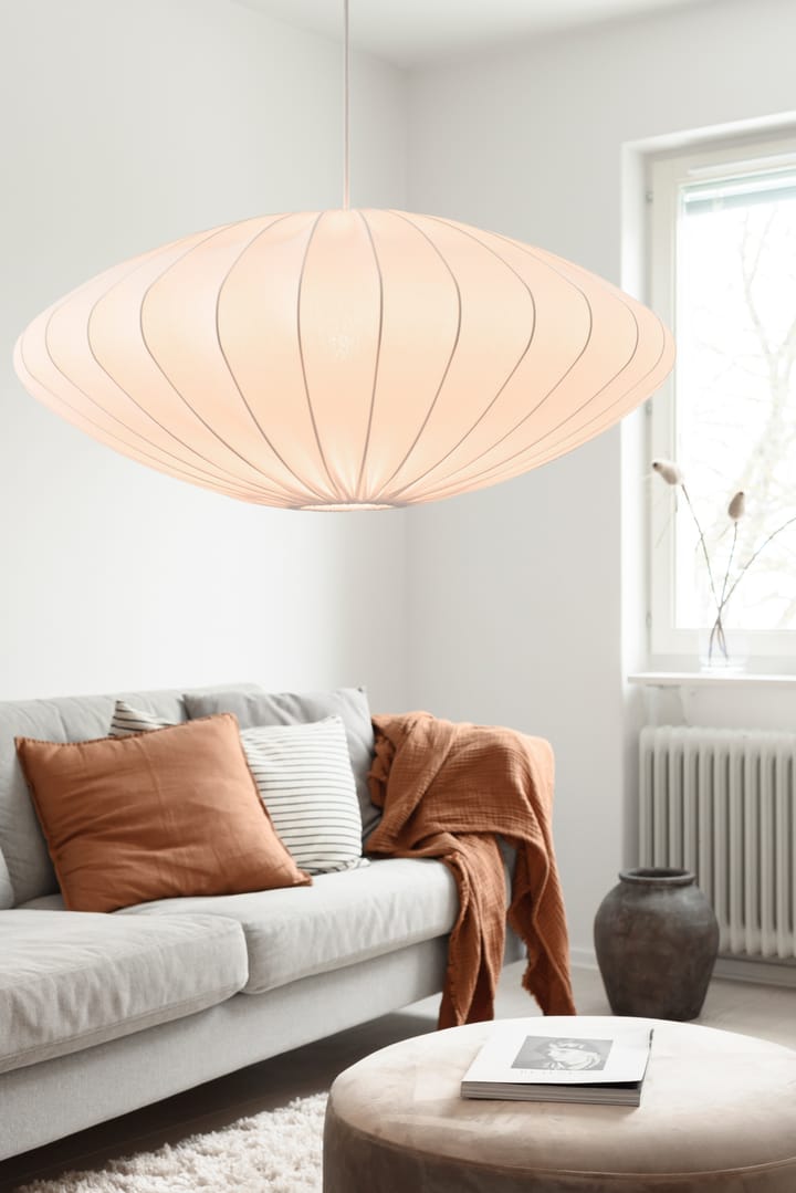 Ellipse klosz 80 cm bawełna - Biały - Watt & Veke