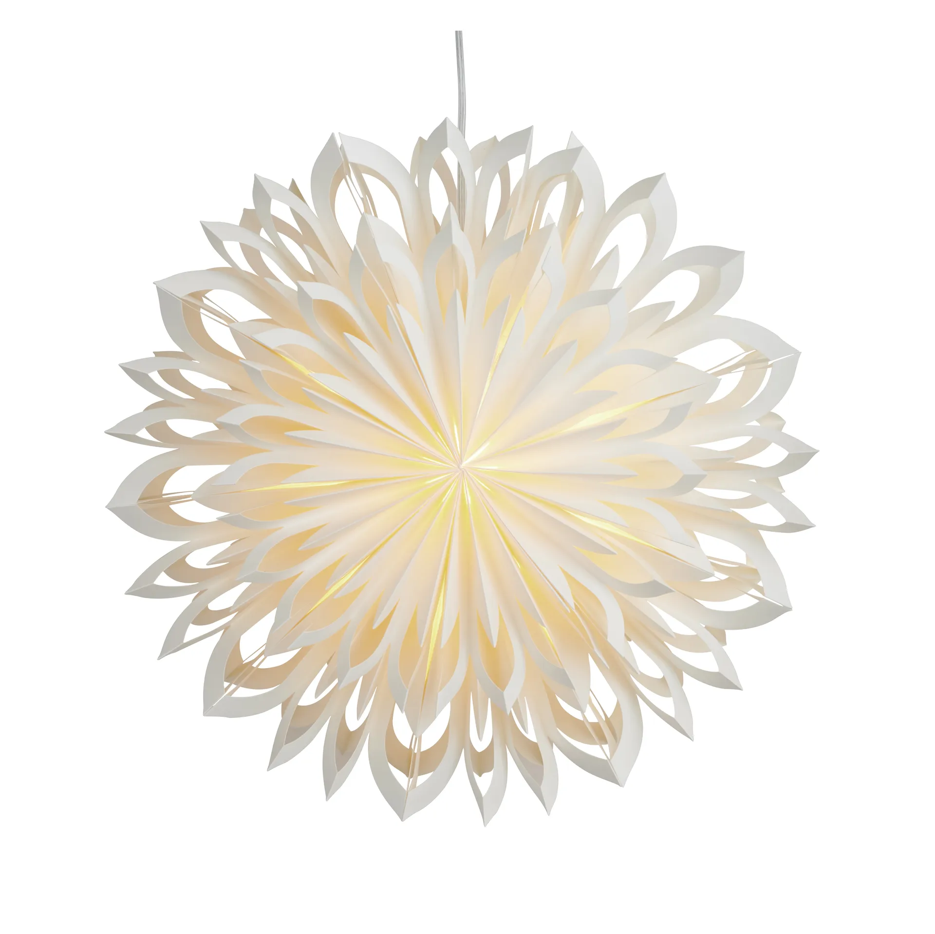 Gwiazda adwentowa Clara Ø50 cm, Biały Watt & Veke