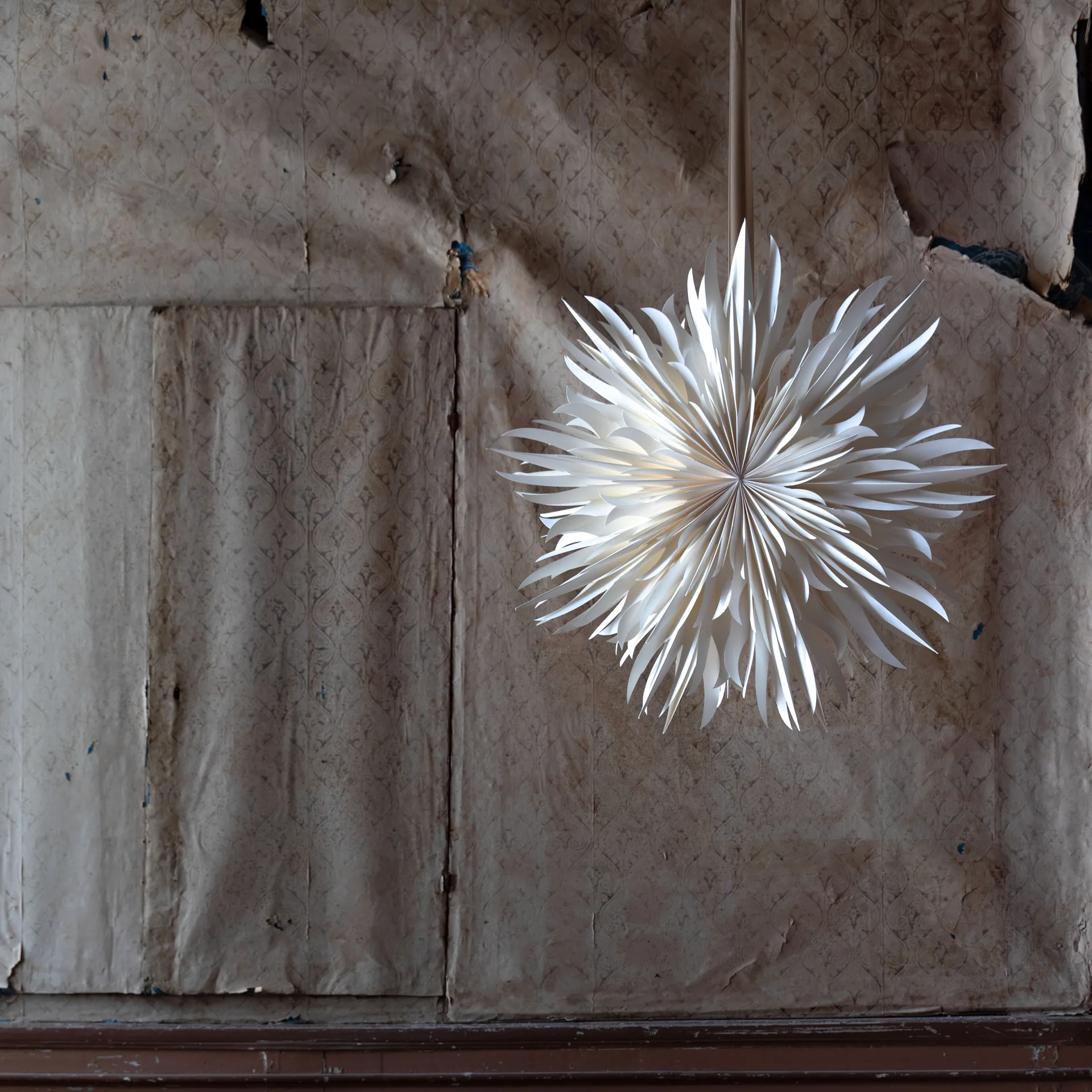 Gwiazda adwentowa Eldig Ø70 cm, Biała Watt & Veke