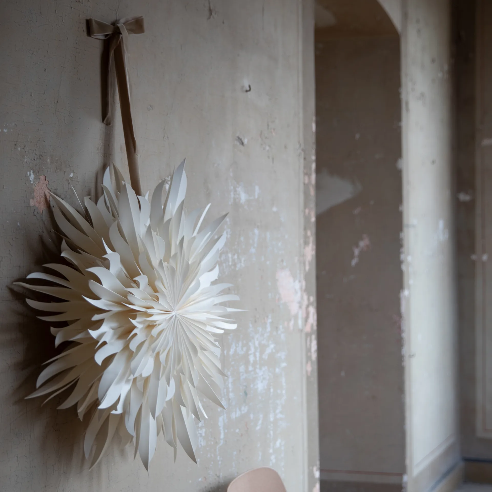 Gwiazda adwentowa Eldig Ø70 cm, Biała Watt & Veke