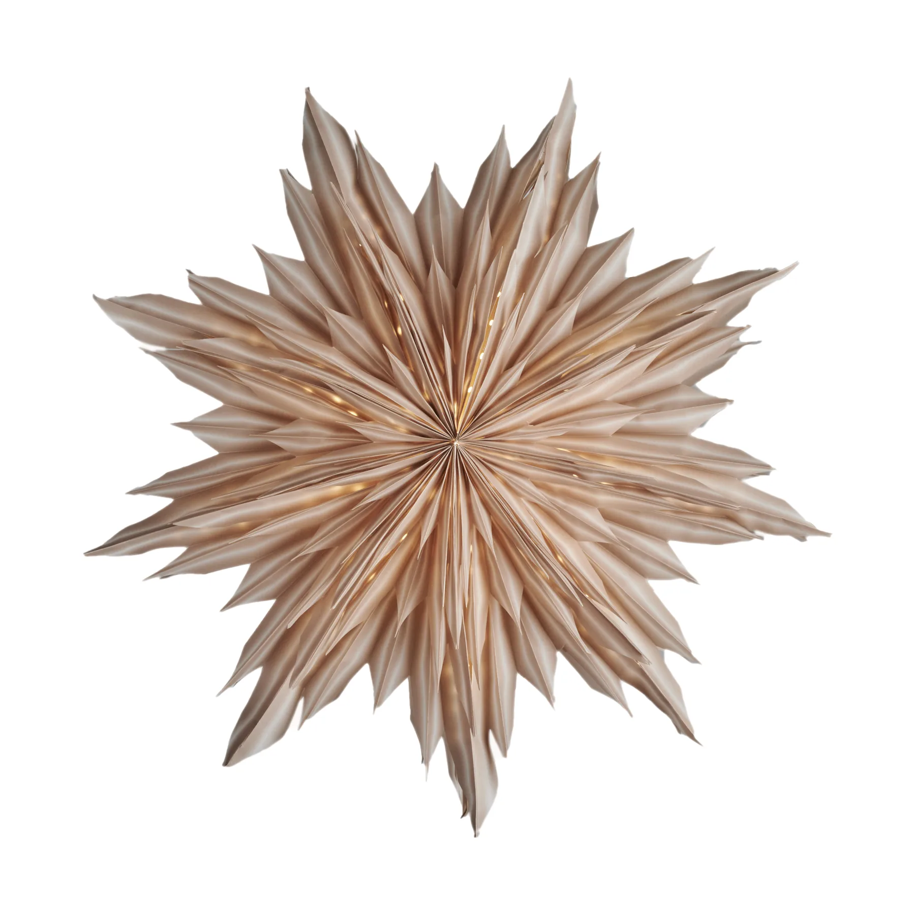 Gwiazda adwentowa Helena Ø44 cm, Beżowy Watt & Veke