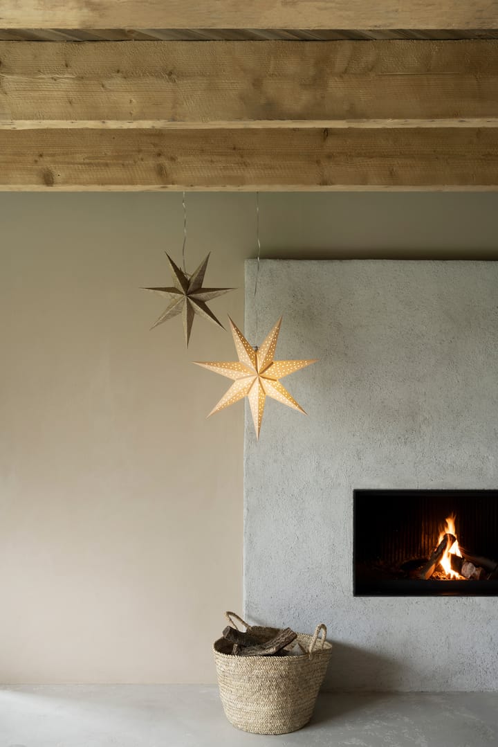 Gwiazda adwentowa Stella beige, Ø60 cm Watt & Veke