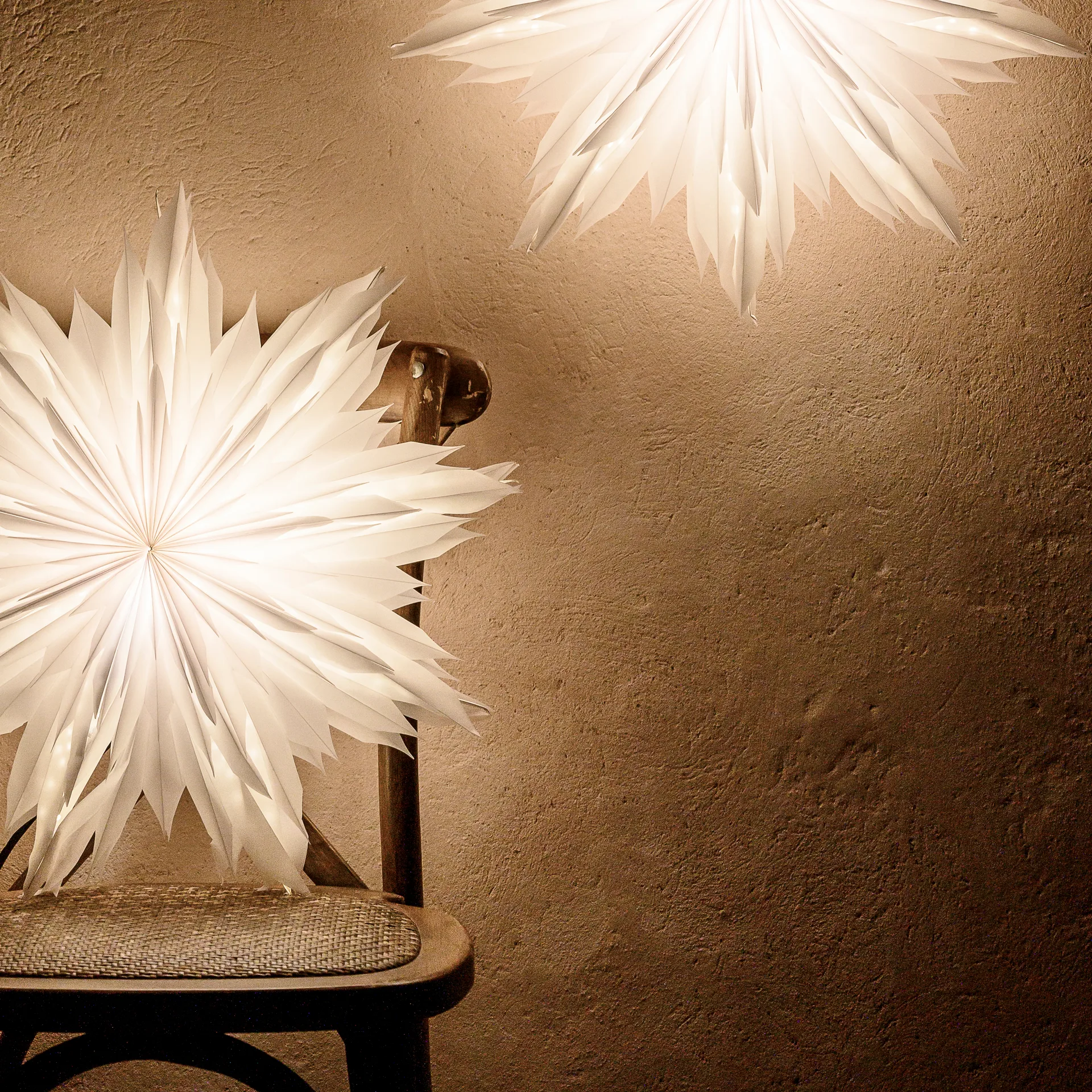 Gwiazda świąteczna Oslo Ø60 cm, Biały Watt & Veke