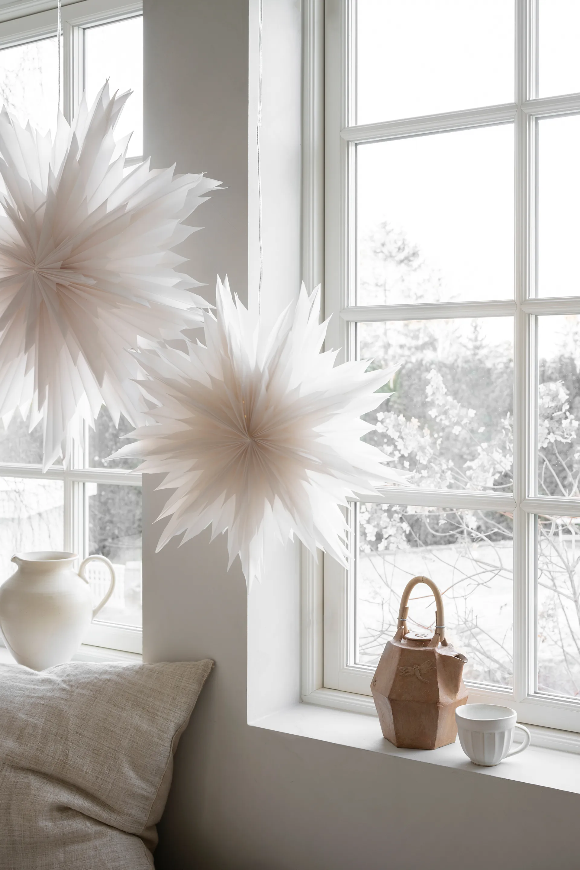 Gwiazda świąteczna Oslo Ø60 cm, Biały Watt & Veke