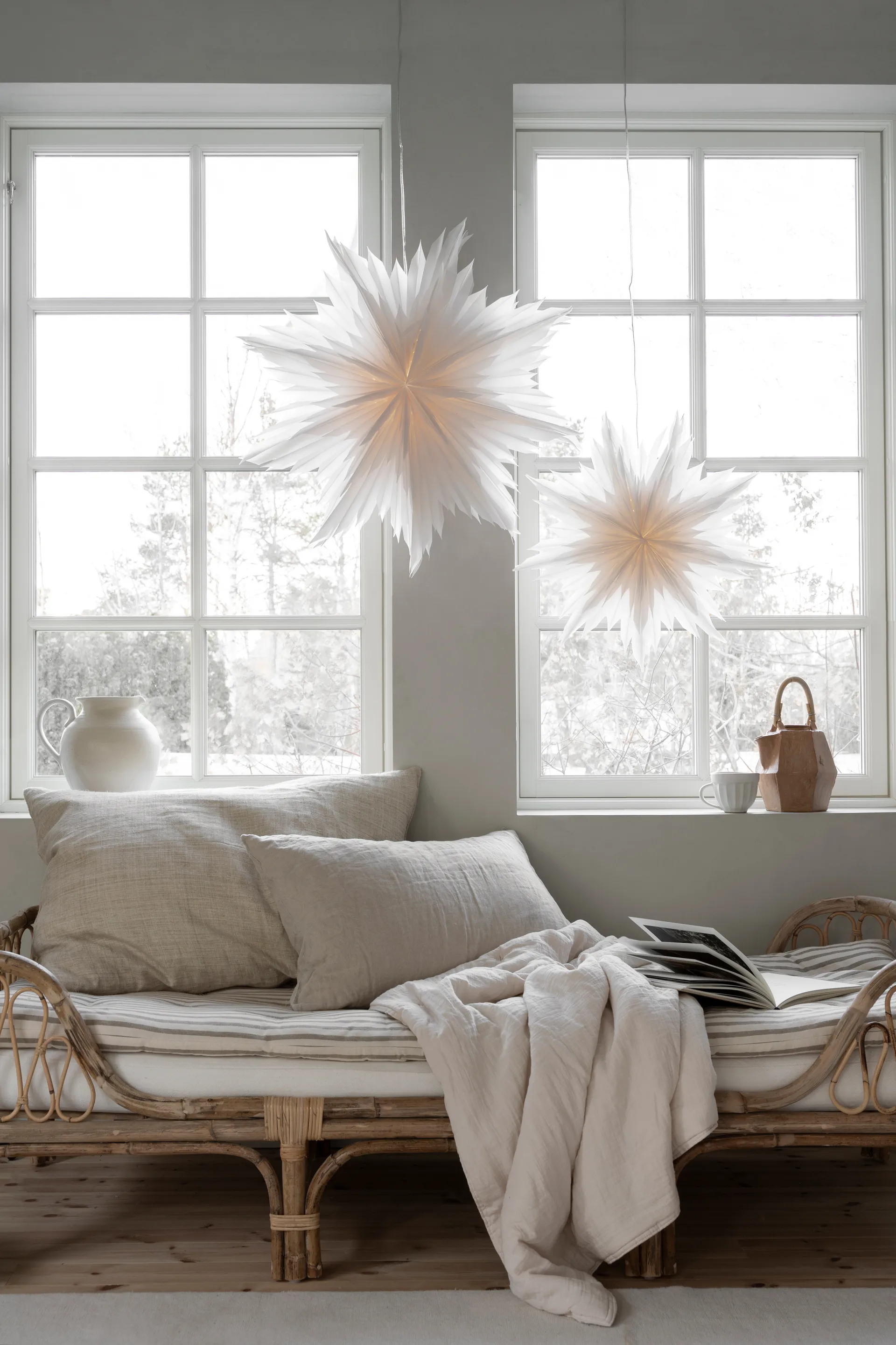 Gwiazda świąteczna Oslo Ø80 cm, Biały Watt & Veke