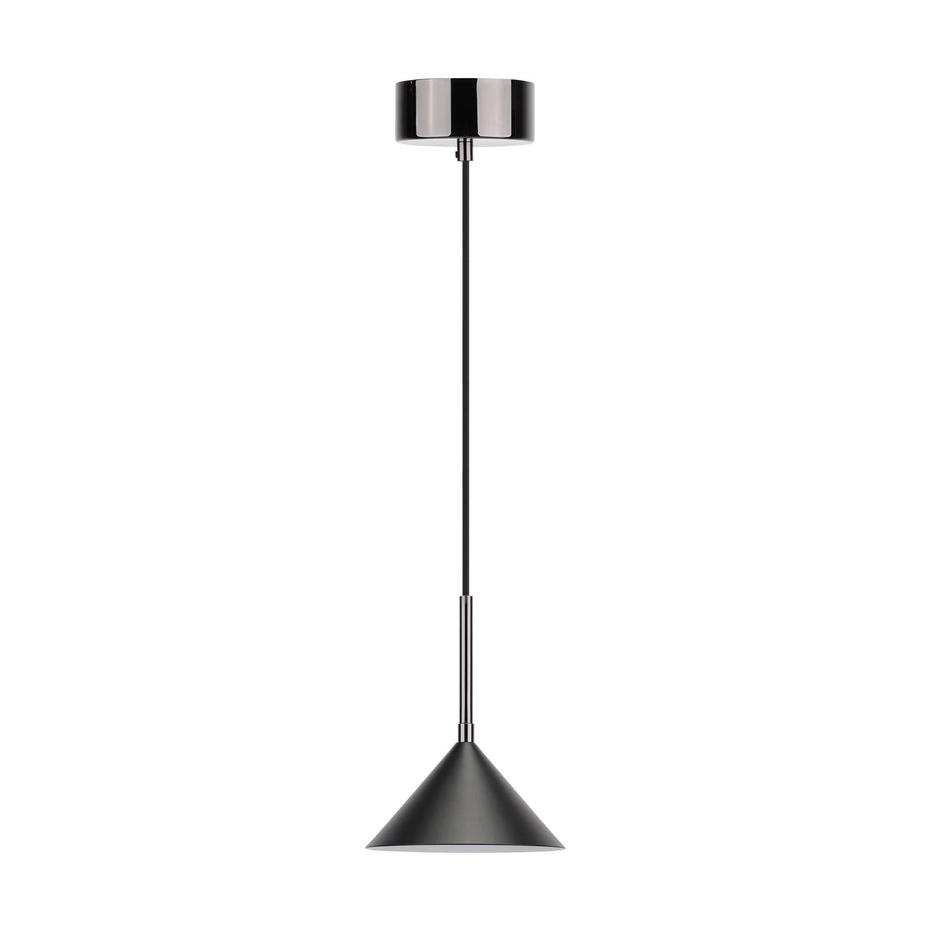 Kuro lampa wisząca, Black, Ø17x9 cm Watt & Veke