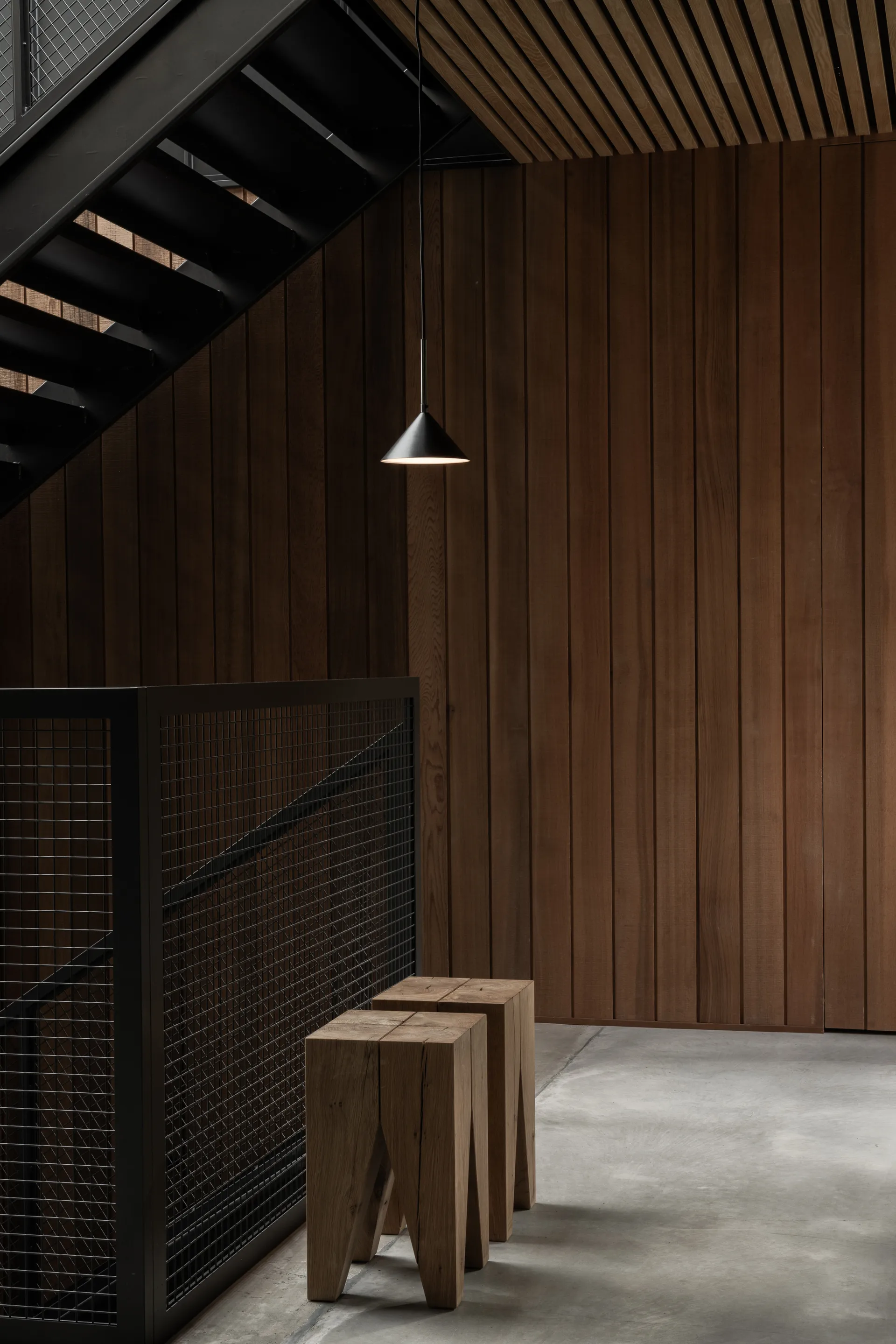 Kuro lampa wisząca, Black, Ø17x9 cm Watt & Veke