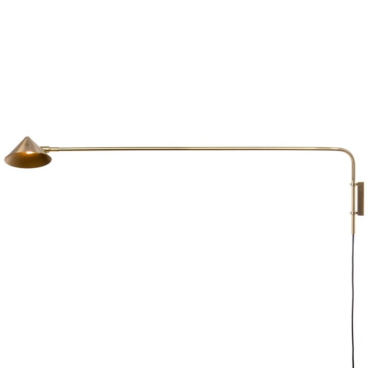 Lampa ścienna Kelly długie ramię, Złoto Watt & Veke