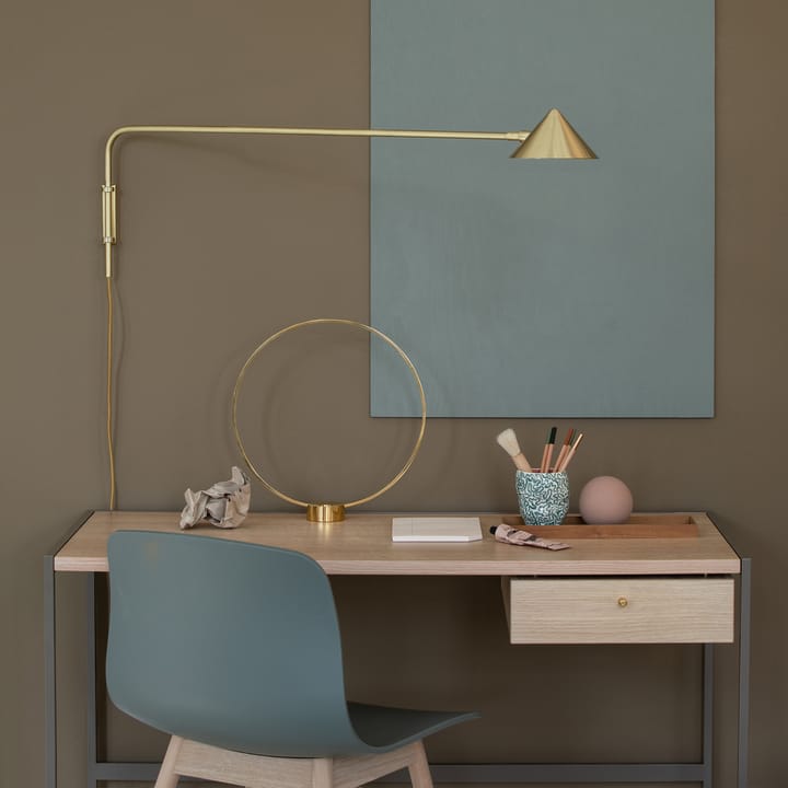 Lampa ścienna Kelly długie ramię, Złoto Watt & Veke