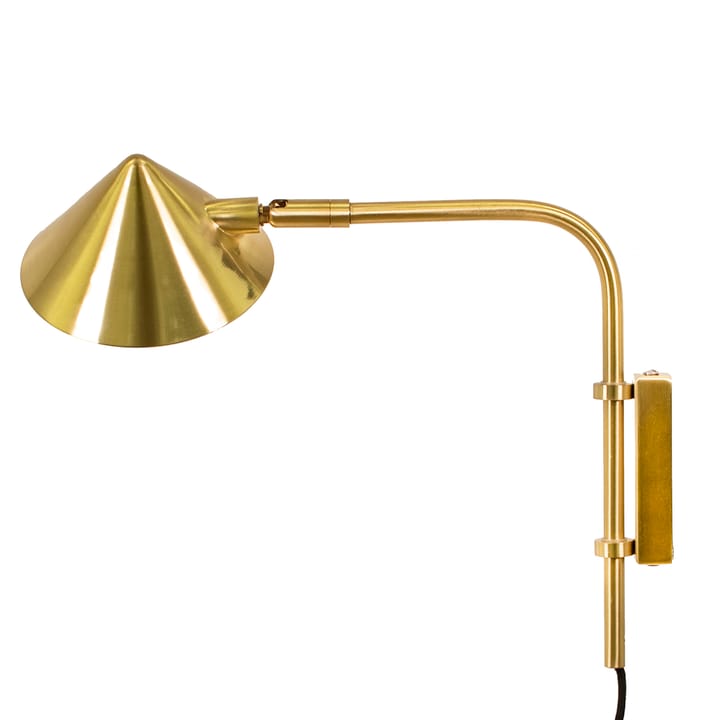 Lampa ścienna Kelly krótkie ramię, Złoto Watt & Veke