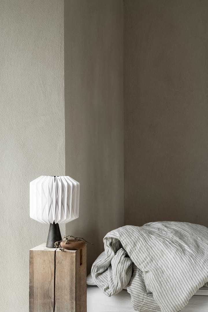 Lampa stołowa Fia Table Ø22 cm, Biało-Czarna Watt & Veke