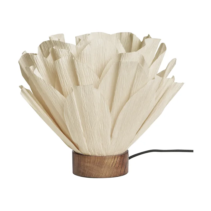 Lampa stołowa Lisa - Biały, Ø28x23 cm - Watt & Veke