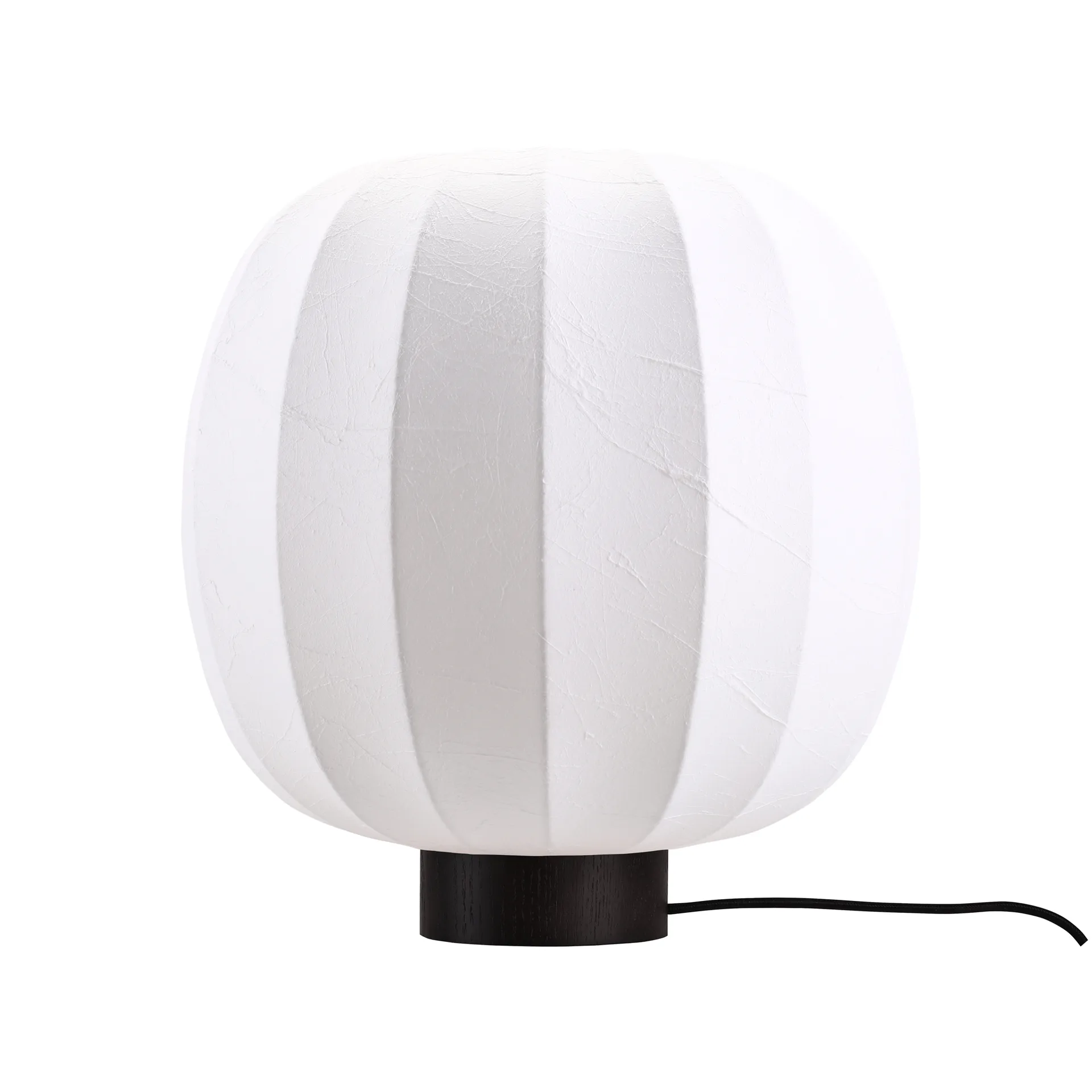 Lampa stołowa Lunari, White-Dark ash, Ø30x32 cm Watt & Veke