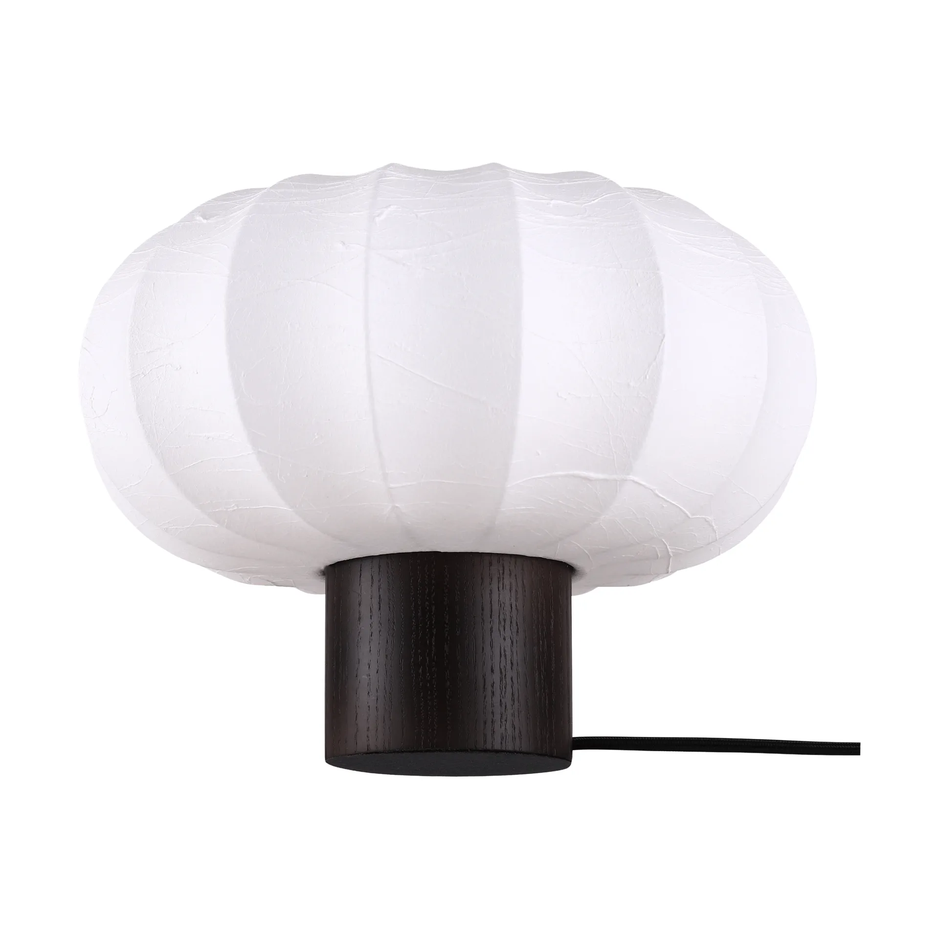 Lampa stołowa Lunari, White-Dark ash, Ø32x24 cm Watt & Veke
