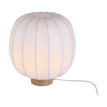 Lampa stołowa Lunari - White-Natural ash, Ø30x32 cm - Watt & Veke