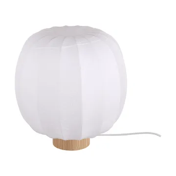 Lampa stołowa Lunari - White-Natural ash, Ø30x32 cm - Watt & Veke
