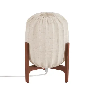 Lampa stołowa Prisma - Dark ash-Natural, Mini Ø16x24,3 cm - Watt & Veke