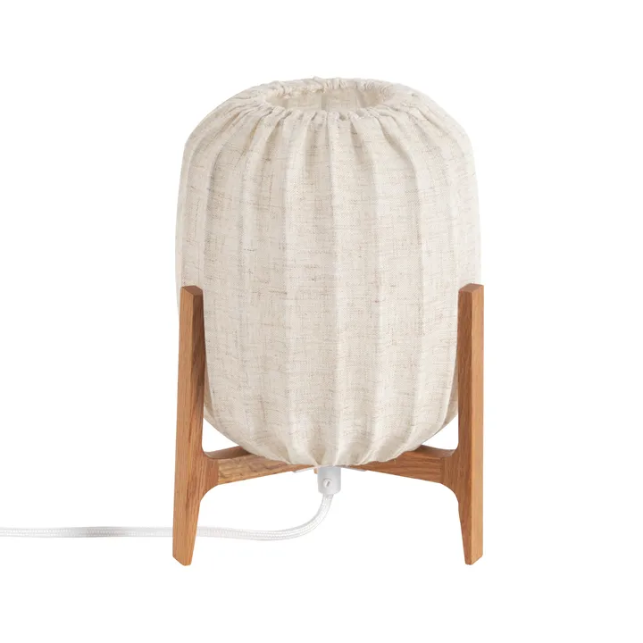 Lampa stołowa Prisma - Oak-Natural, Mini Ø16x24,3 cm - Watt & Veke