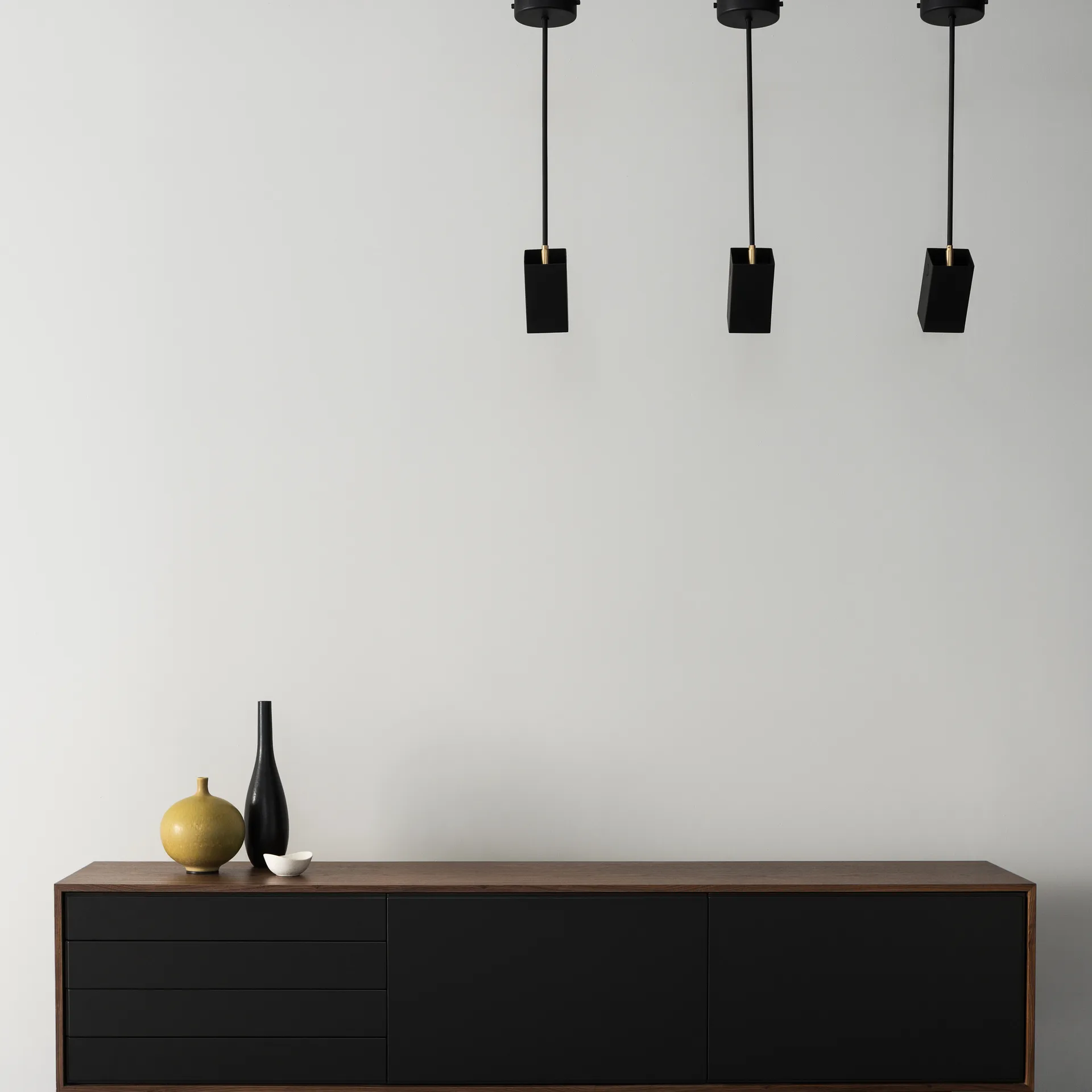 Lampa sufitowa Box, Matowa czerń Watt & Veke