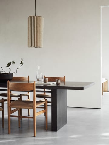 Lampa wisząca Alba - L Ø26 cm, naturalny - Watt & Veke
