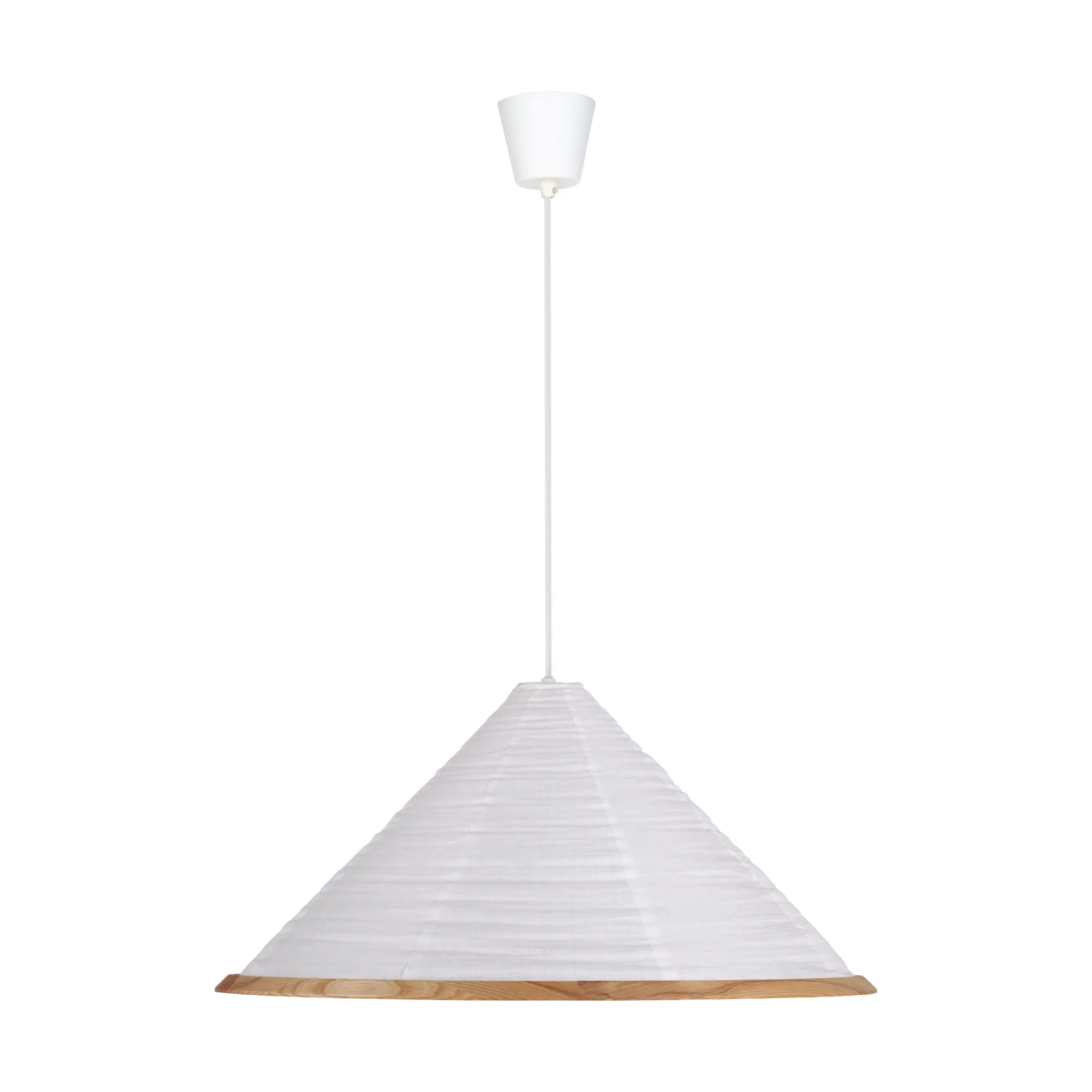 Lampa wisząca Shiro, White, Ø60x29 cm Watt & Veke