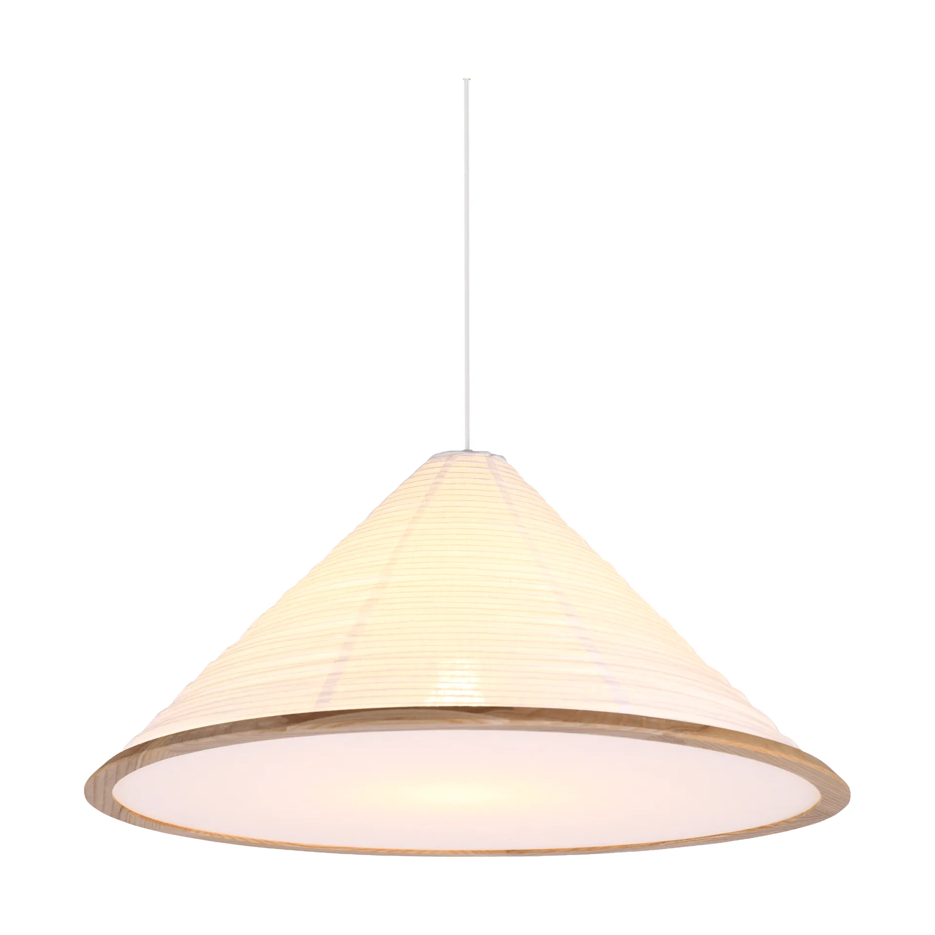 Lampa wisząca Shiro, White, Ø60x29 cm Watt & Veke
