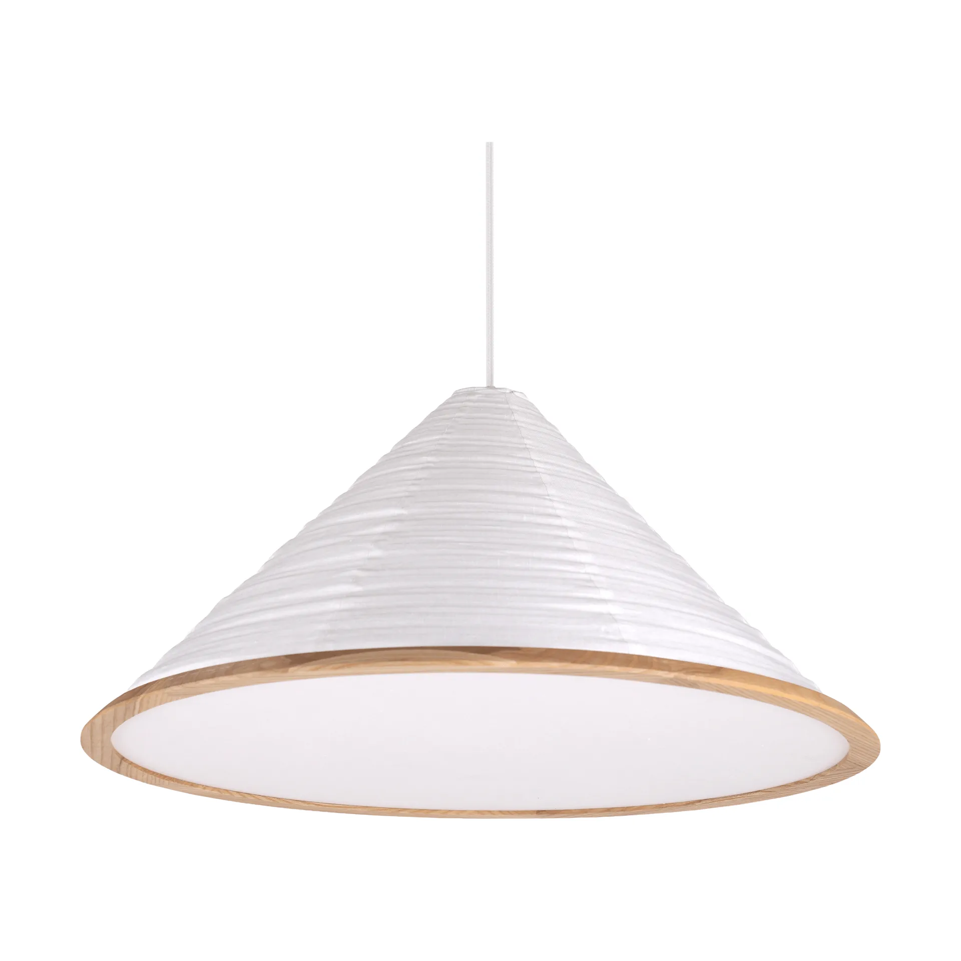 Lampa wisząca Shiro, White, Ø60x29 cm Watt & Veke