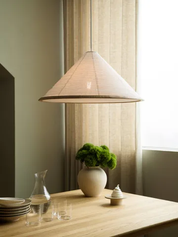 Lampa wisząca Shiro - White, Ø60x29 cm - Watt & Veke