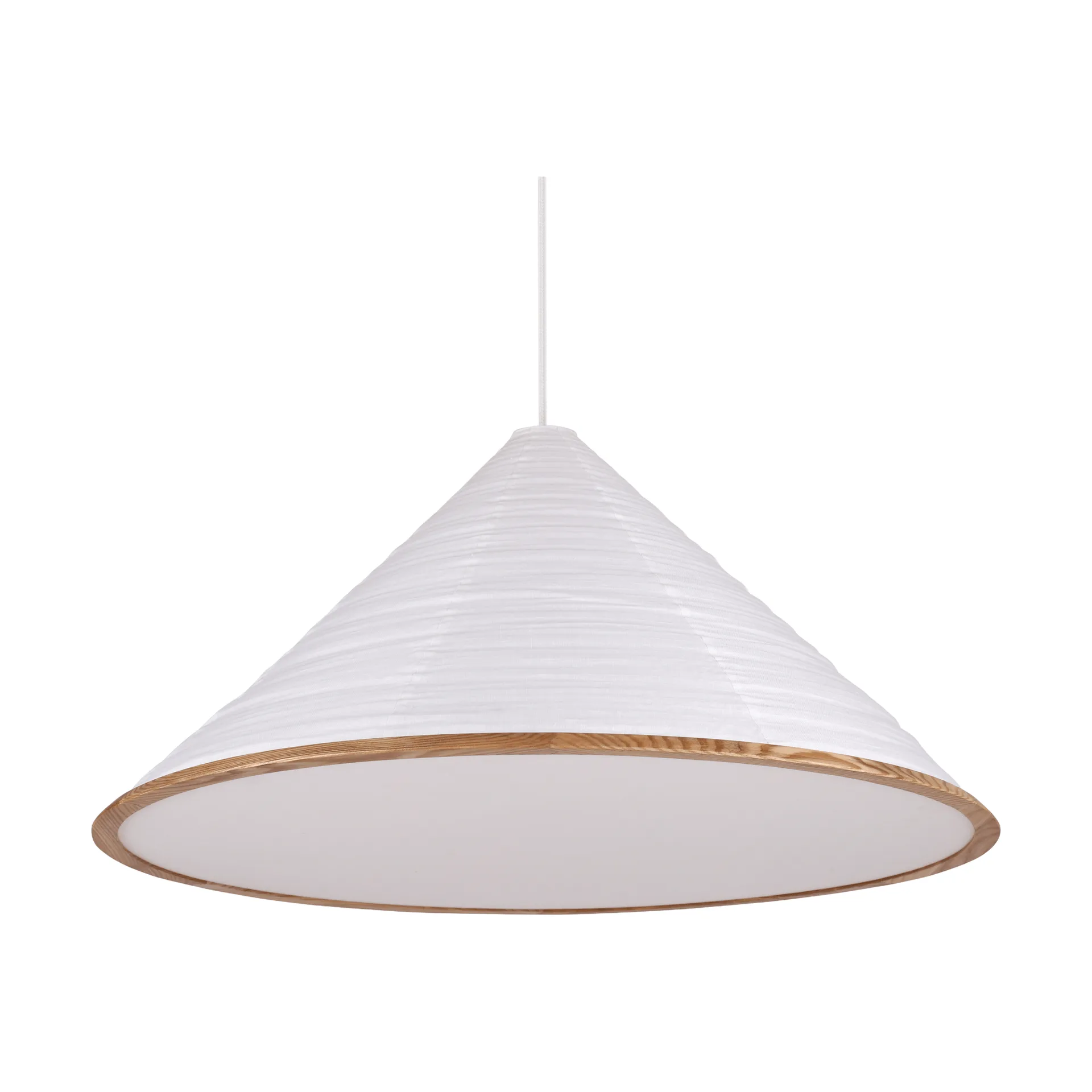 Lampa wisząca Shiro, White, Ø80x39 cm Watt & Veke