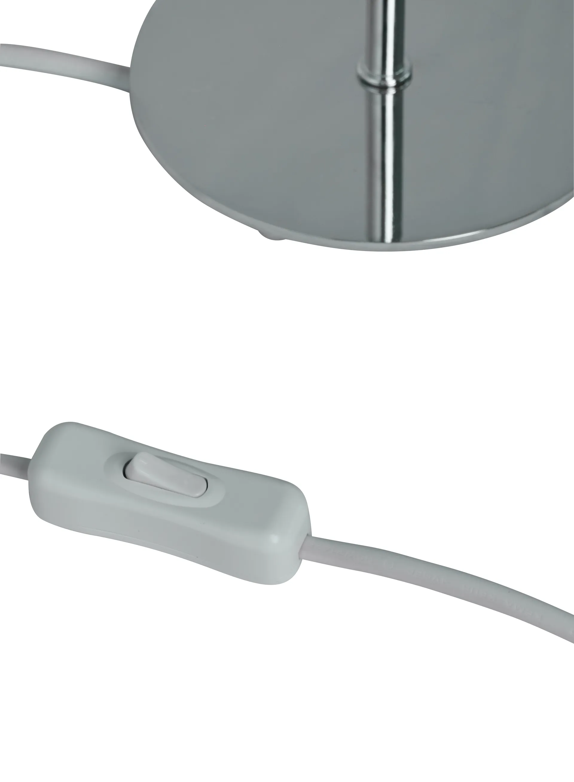 Line 35 podstawa lampy stołowej, Srebro Watt & Veke