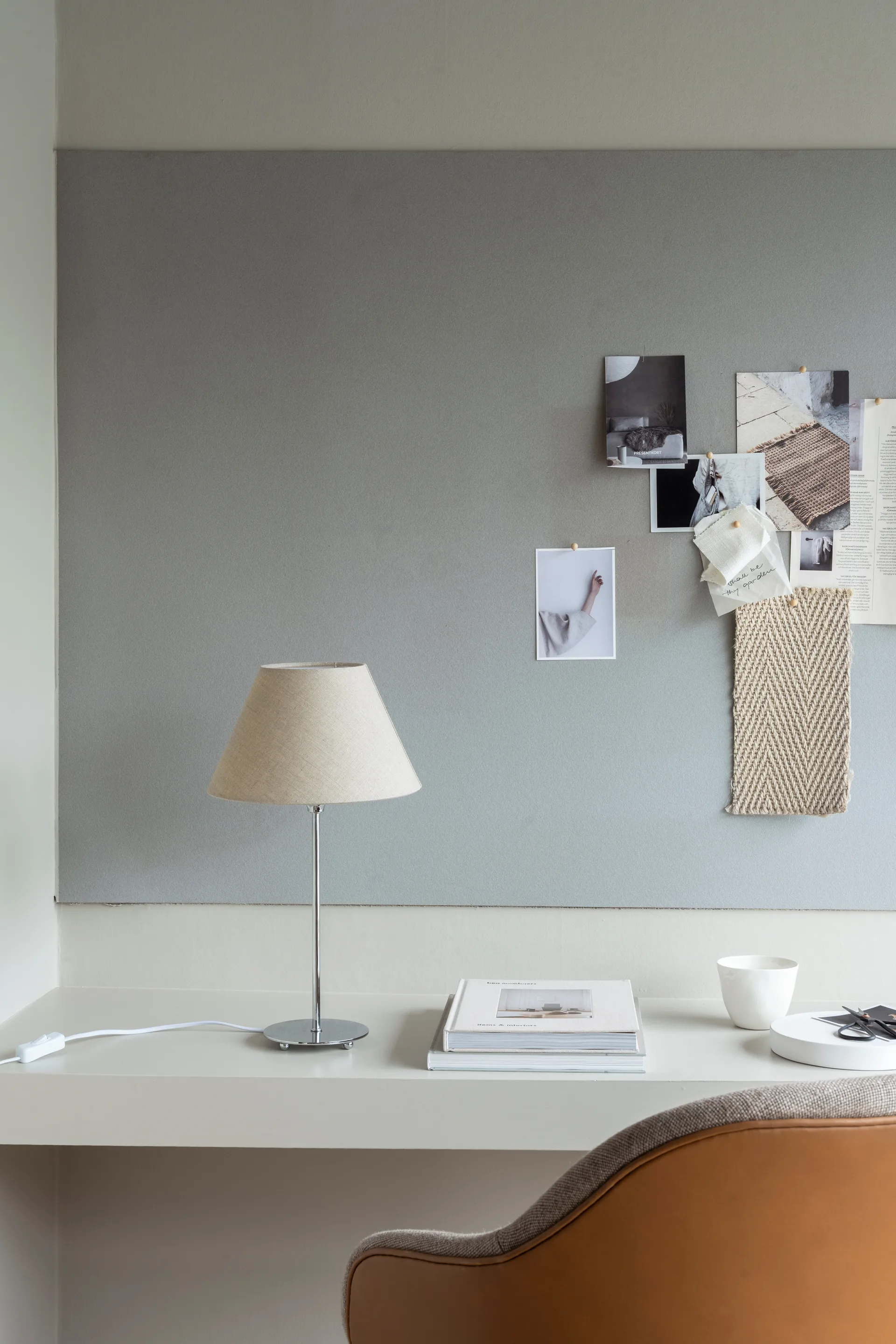 Line 35 podstawa lampy stołowej, Srebro Watt & Veke