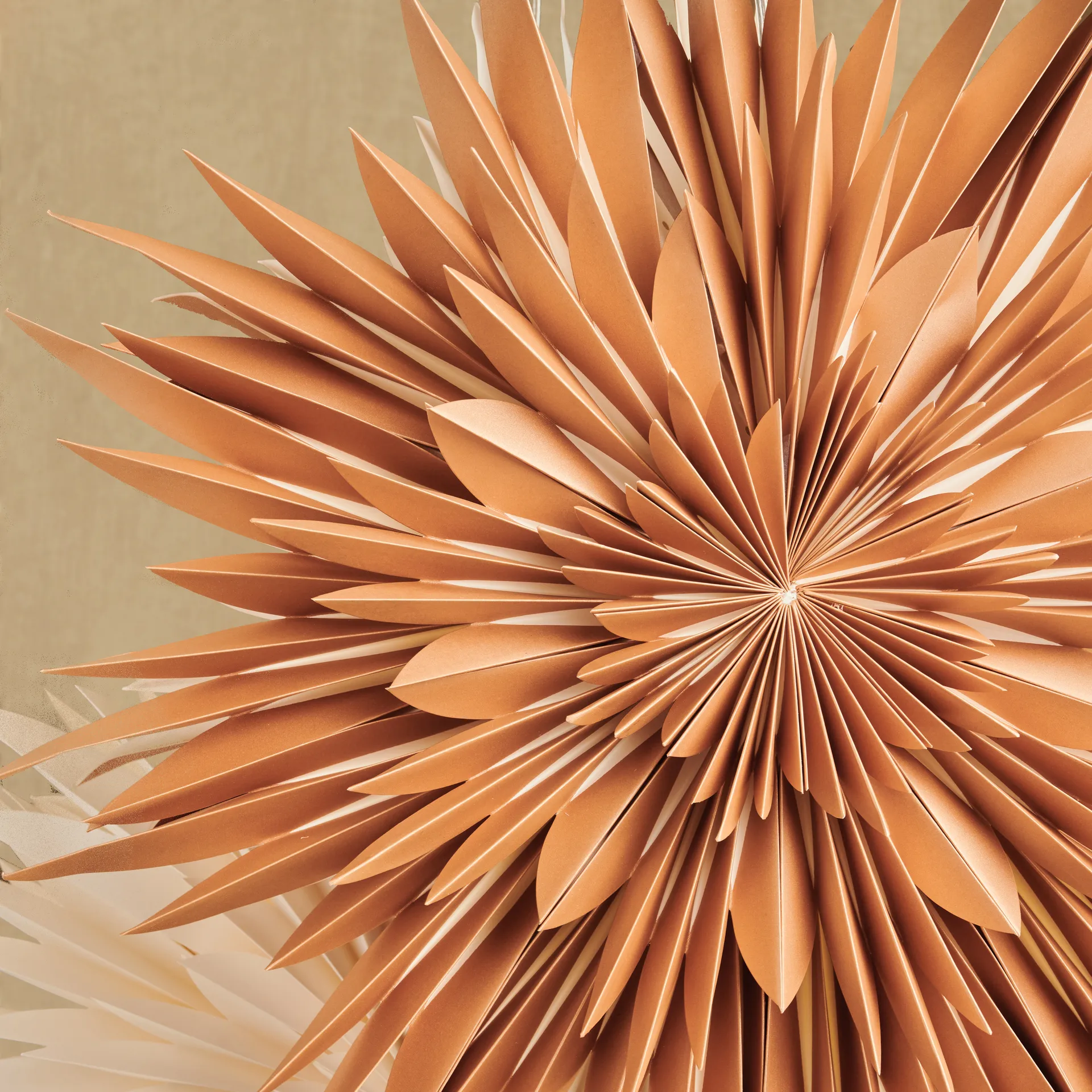 Maja gwiazda adwentowa Ø60 cm, Złoty Watt & Veke