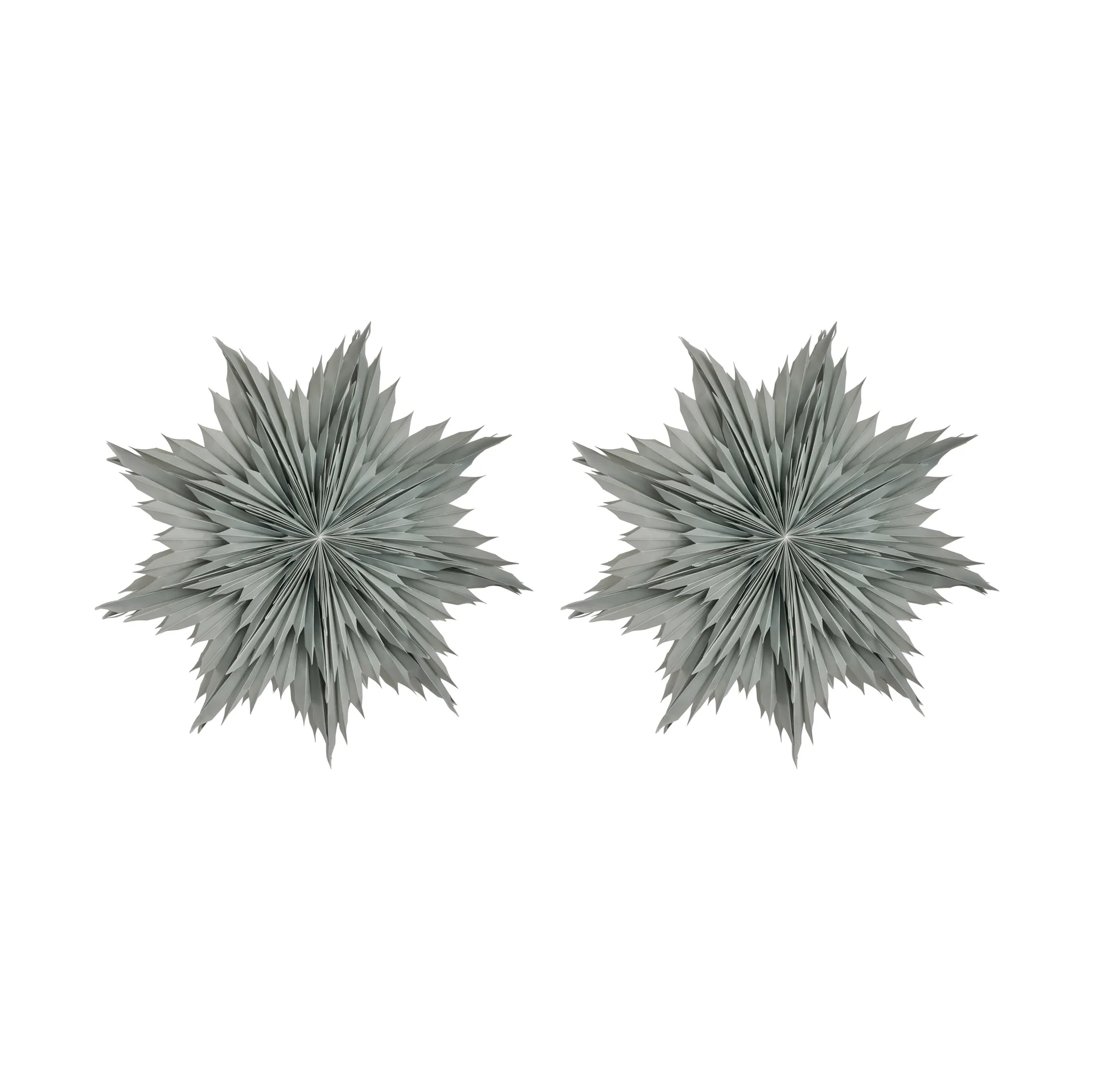 Oslo gwiazda adwentowa Ø80 cm opakowanie 2 sztuk - Szary,  Watt & Veke