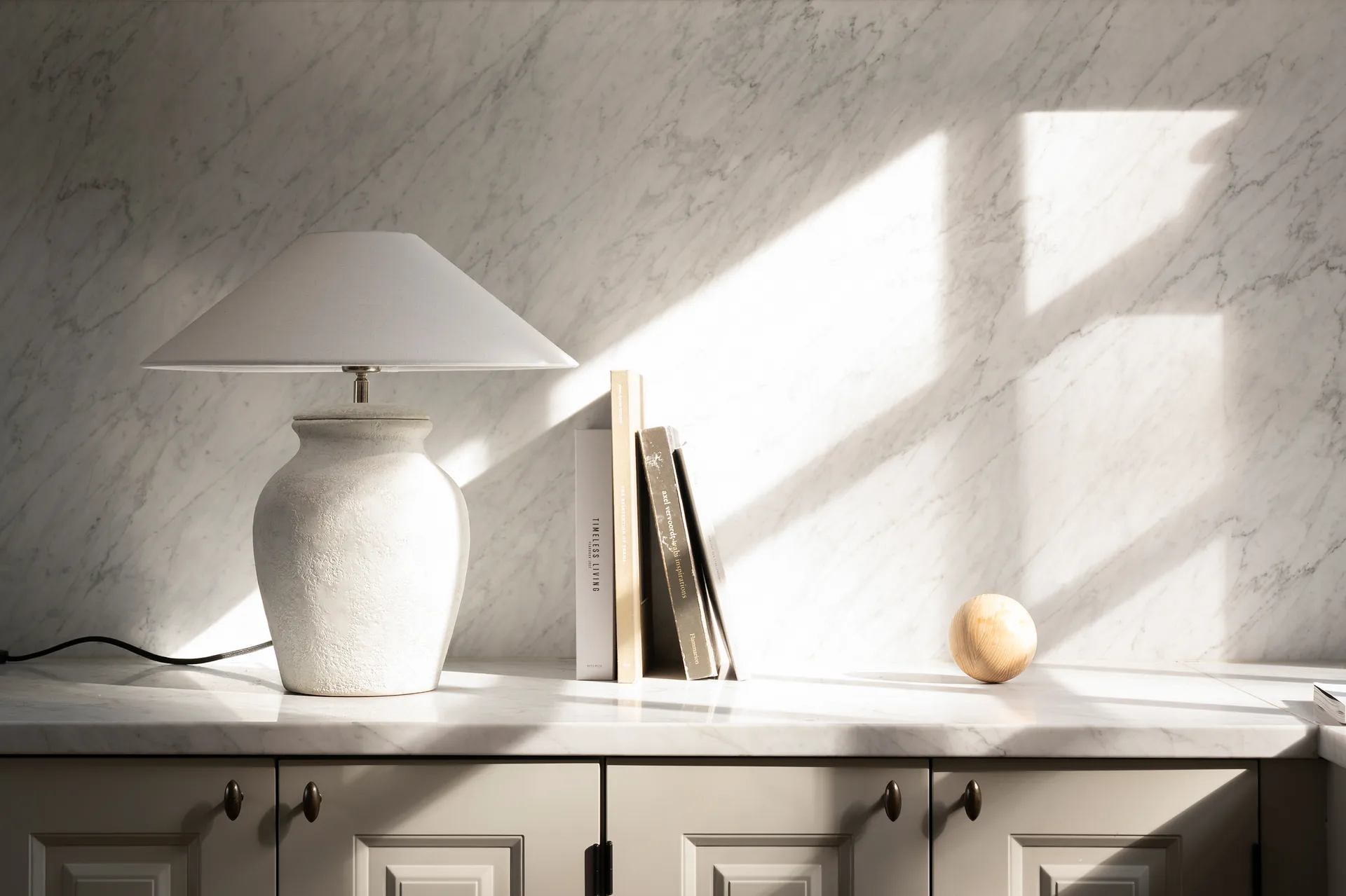 Podstawa lampy Berit 38 cm, Light grey Watt & Veke