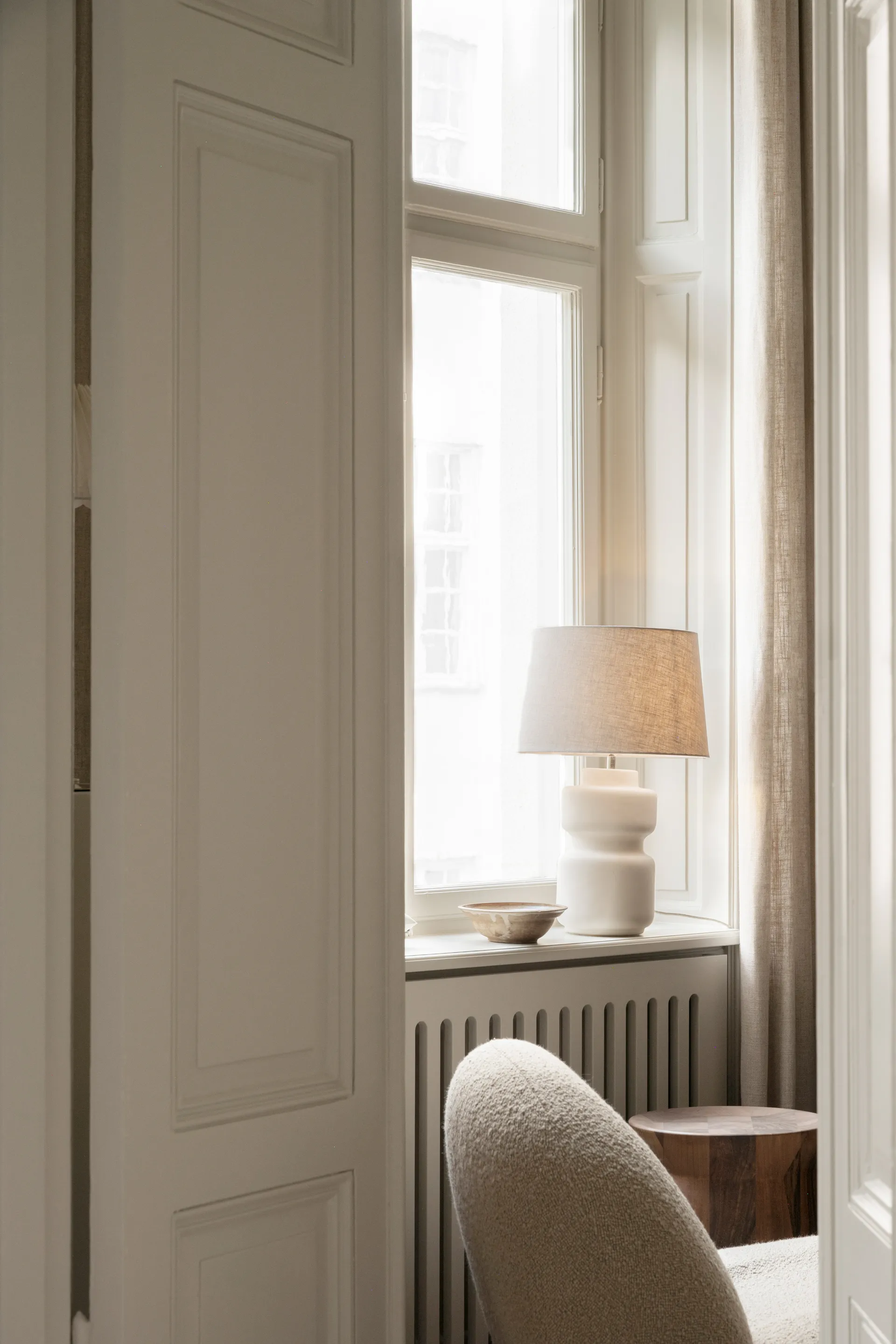 Podstawa lampy Evy 37 cm, White-ivory Watt & Veke