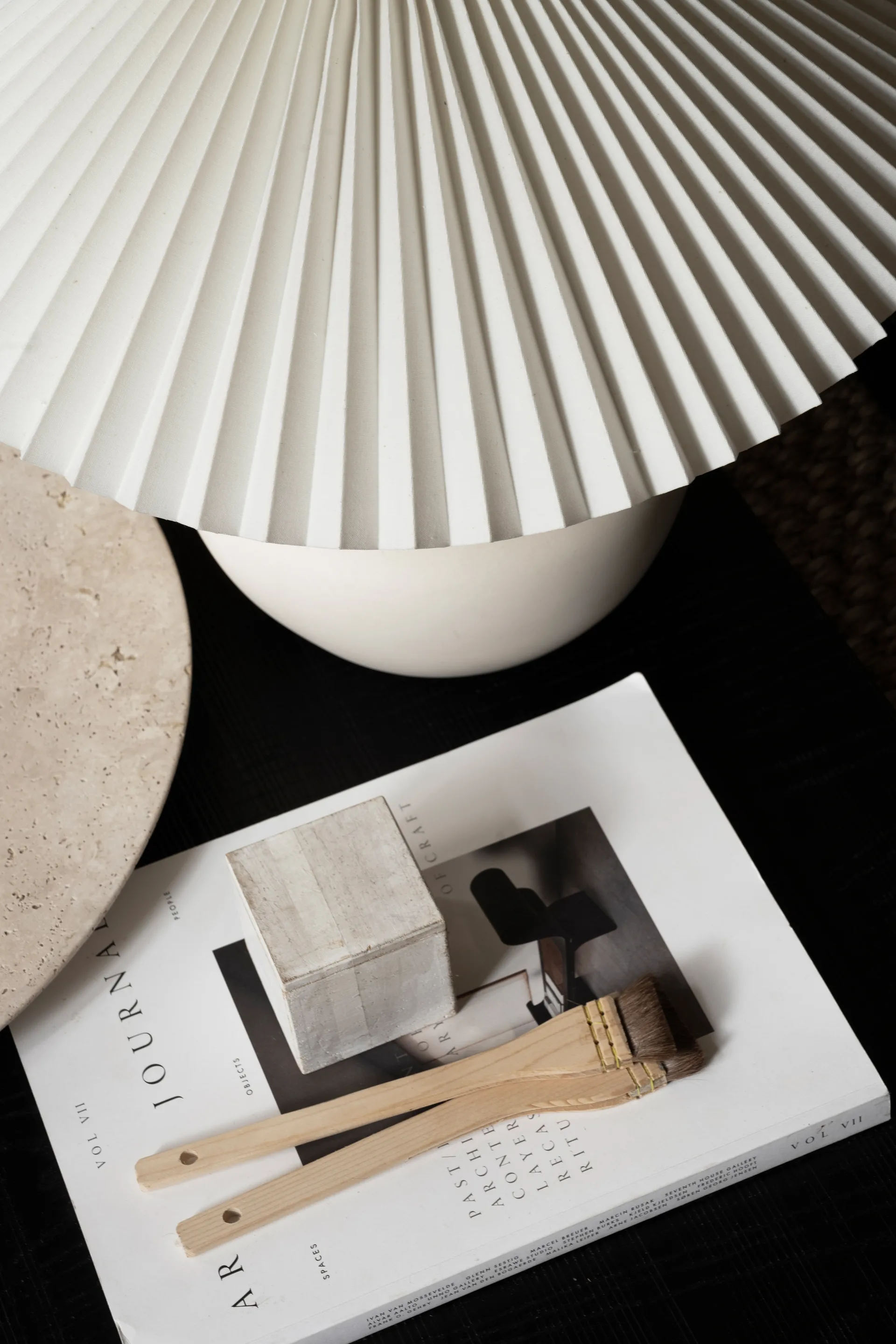 Podstawa lampy Mia 31 cm, White-ivory Watt & Veke