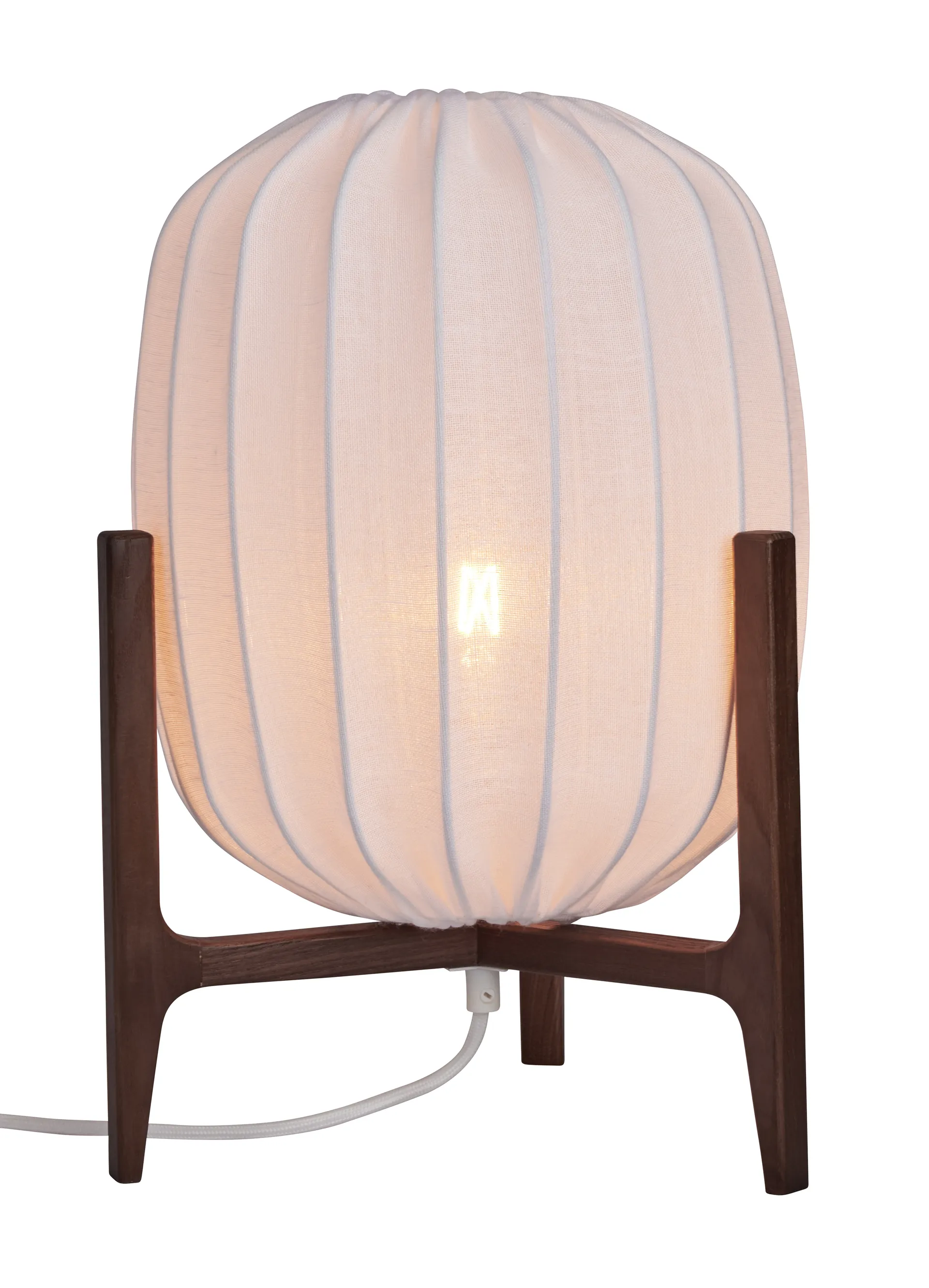 Prisma lampa stołowa, Ciemny popielato-biały Watt & Veke