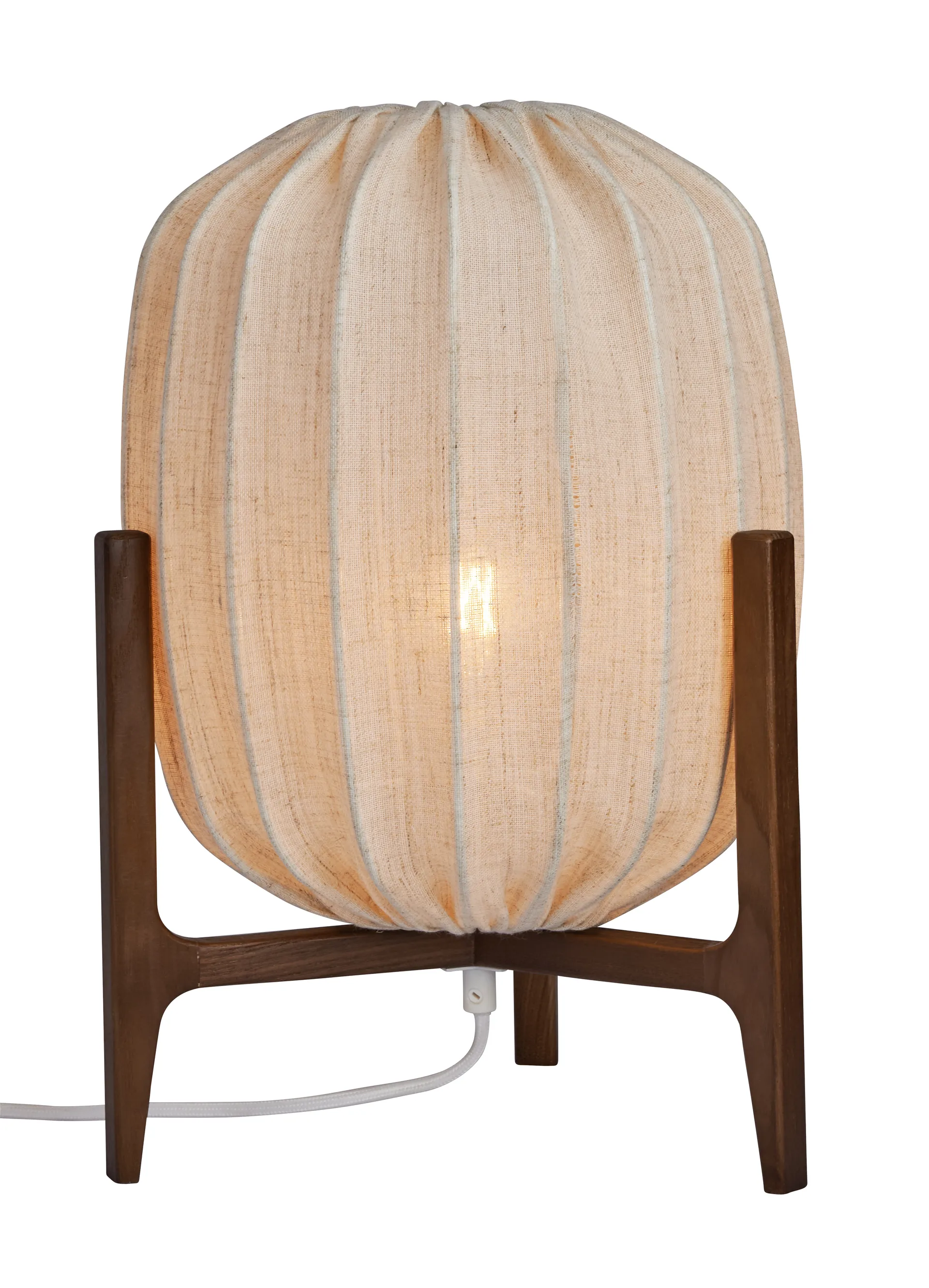 Prisma lampa stołowa, Ciemny popiół-naturalny, Ø27x42 cm Watt & Veke