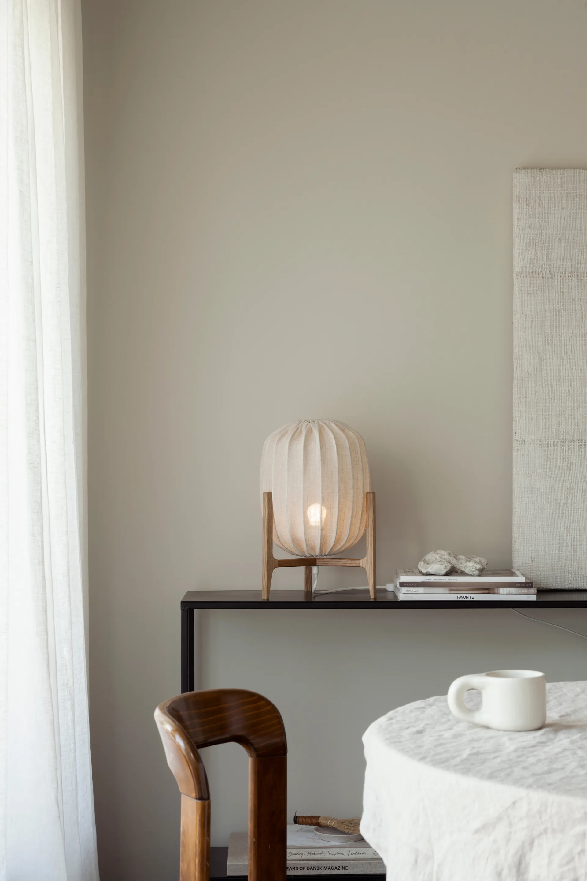 Prisma lampa stołowa, Dąb-naturalny Watt & Veke