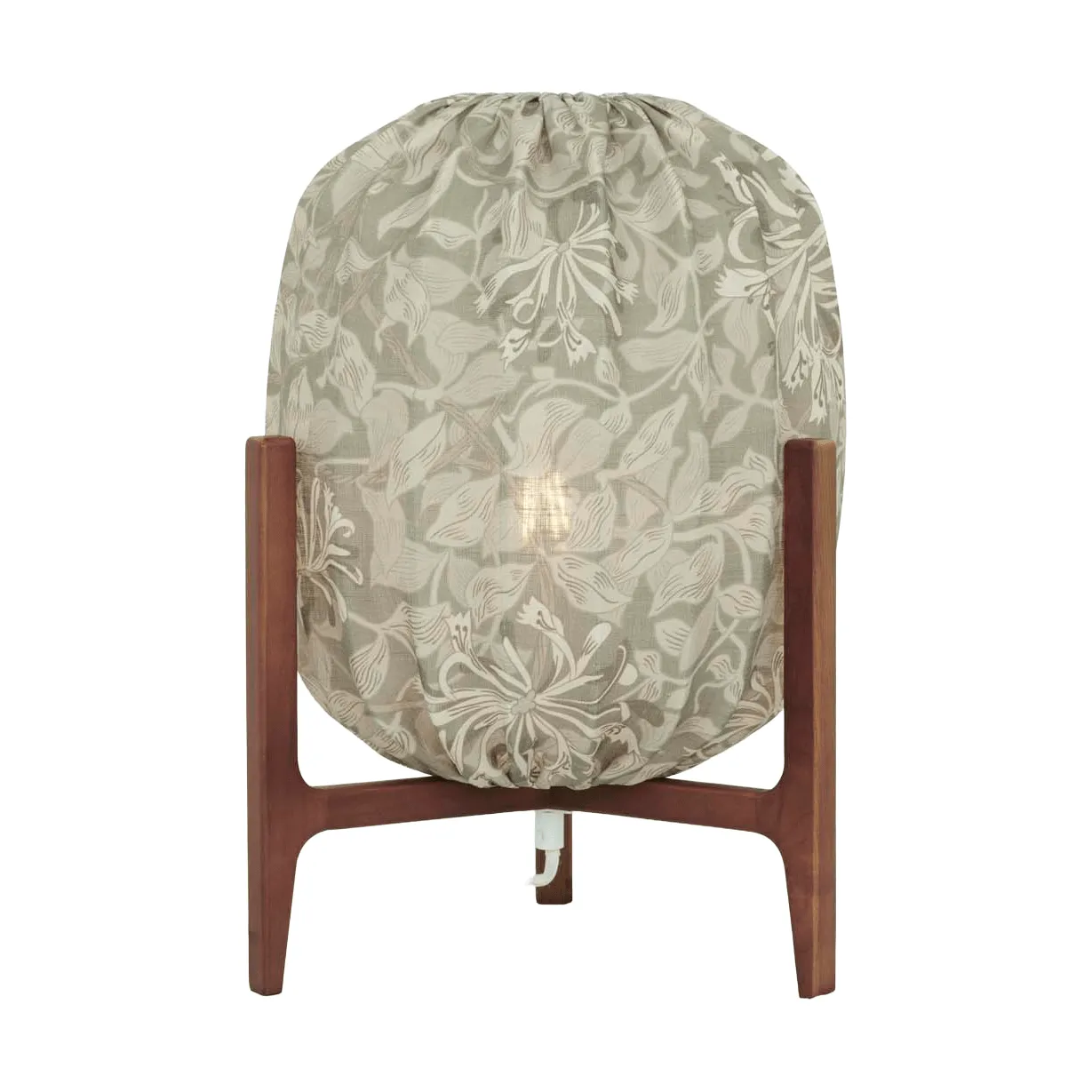 Prisma lampa stołowa, Dark ash-Honeysuckle beige, Ø27x42 cm Watt & Veke