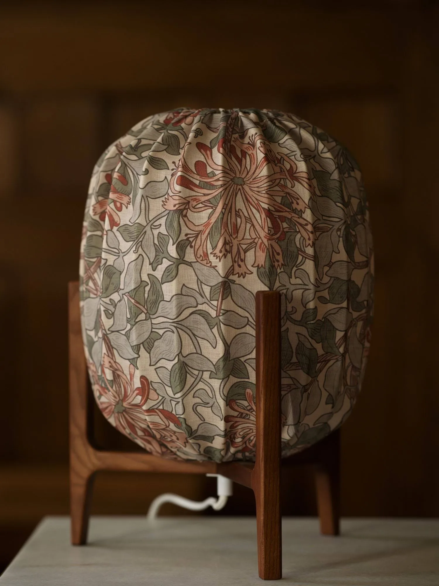 Prisma lampa stołowa, Dark ash-Honeysuckle blush, Ø27x42 cm Watt & Veke
