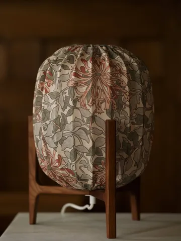 Prisma lampa stołowa - Dark ash-Honeysuckle blush, Ø27x42 cm - Watt & Veke
