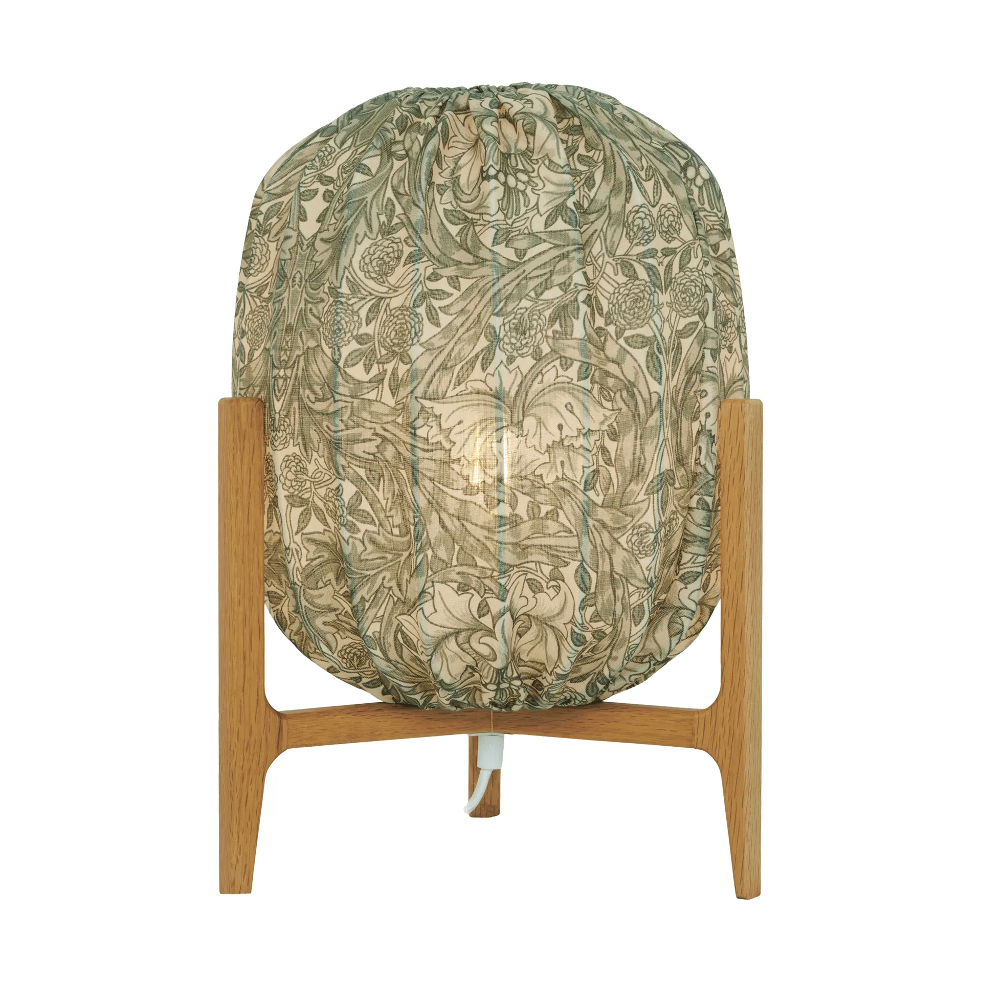 Prisma lampa stołowa, Oak-African marigold green, Ø27x42 cm Watt & Veke