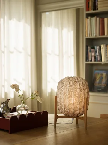 Prisma lampa stołowa - Oak-Honeysuckle beige, Ø27x42 cm - Watt & Veke