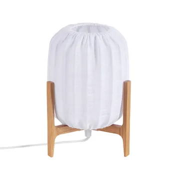 Prisma lampa stołowa - Oak-White, Mini Ø16x24,3 cm - Watt & Veke