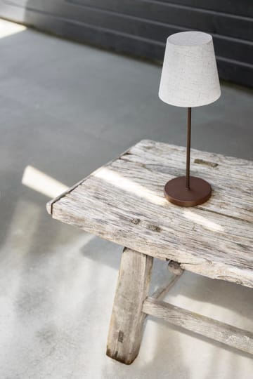 Przenośna lampa stołowa Tyra Table Ø14 cm - Coffee - Watt & Veke